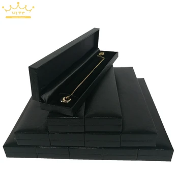 12pcs/lot Jewelry Box Black Leather Pearl Necklace Packaging Organizer Cases Choker Display Box 22.8*5*2.5cm
12pcs/lot Jewelry Box Black Leather Pearl Necklace Packaging Organizer Cases Choker Display Box 22.8*5*2.5cm