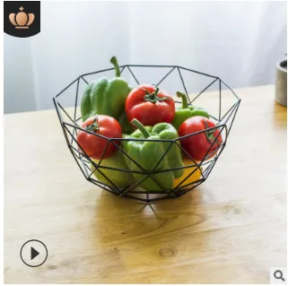 Scandinavian Creative Iron Art Receiving Basket Fruit Basket Hakka Household Snack Receiving Basket Factory Wholesale Iron Fruit
Scandinavian Creative Iron Art Receiving Basket Fruit Basket Hakka Household Snack Receiving Basket Factory Wholesale Iron Fruit