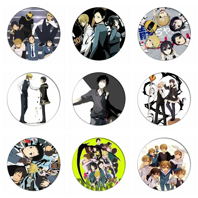 1pcs DRRR 3way standoff DuRaRaRa!! Cosplay Badge Celty Sturluson Brooch Ryugamine Mikado Pins Collection Badges for Backpacks
1pcs DRRR 3way standoff DuRaRaRa!! Cosplay Badge Celty Sturluson Brooch Ryugamine Mikado Pins Collection Badges for Backpacks