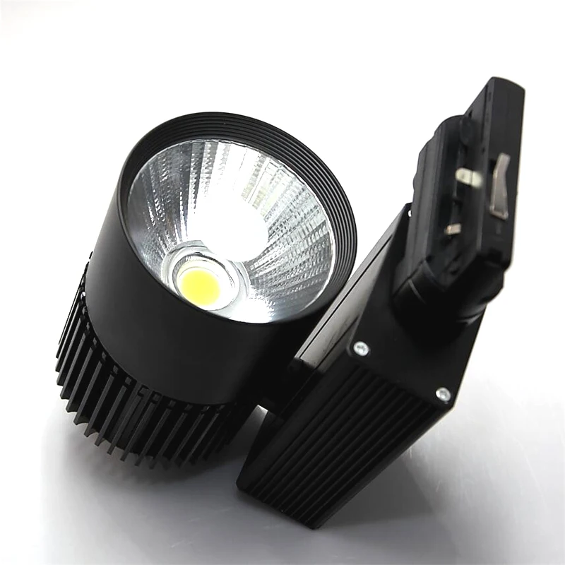 Dimmable 35W COB LED Track Lighting 1 Phase 3 Phase AC110V-240V Track Spot Light for Clothing Shops Stores Industrial Lighting
Dimmable 35W COB LED Track Lighting 1 Phase 3 Phase AC110V-240V Track Spot Light for Clothing Shops Stores Industrial Lighting