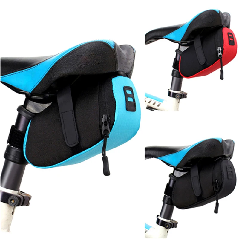 Nylon Bicycle Bag Bike Waterproof Storage Saddle Bag Seat Cycling Tail Rear Pouch Bag Saddle Accessories 3 Color
Nylon Bicycle Bag Bike Waterproof Storage Saddle Bag Seat Cycling Tail Rear Pouch Bag Saddle Accessories 3 Color