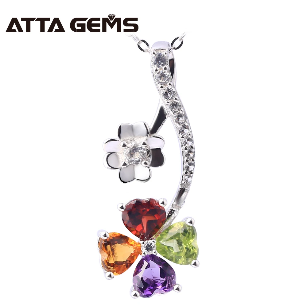 Natural Amethyst Sterling Silver Pendant Natural Citrine Garnet Peridot Gemstone Silver Pendant Women Fine Jewelry Top Quality
Natural Amethyst Sterling Silver Pendant Natural Citrine Garnet Peridot Gemstone Silver Pendant Women Fine Jewelry Top Quality