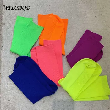 Colorful Bright Solid Socks Women Harajuku Socks Candy Color Heap Heap Socks Streetwear Japanese College Style Sokken Skarpetki
Colorful Bright Solid Socks Women Harajuku Socks Candy Color Heap Heap Socks Streetwear Japanese College Style Sokken Skarpetki