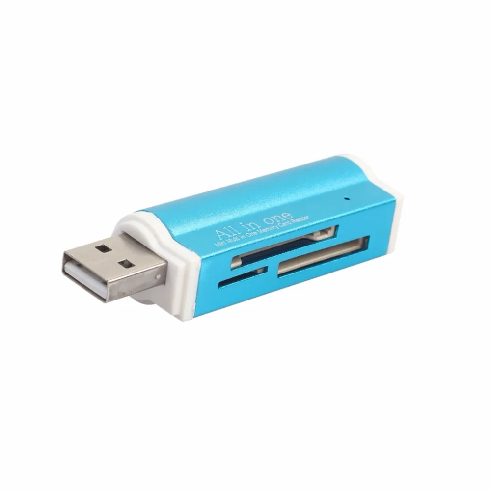 4 In 1 Multi Memory USB Card Reader Flash Drive High-speed USB2.0 For TF Micro SD MMC SDHC M2
4 In 1 Multi Memory USB Card Reader Flash Drive High-speed USB2.0 For TF Micro SD MMC SDHC M2
