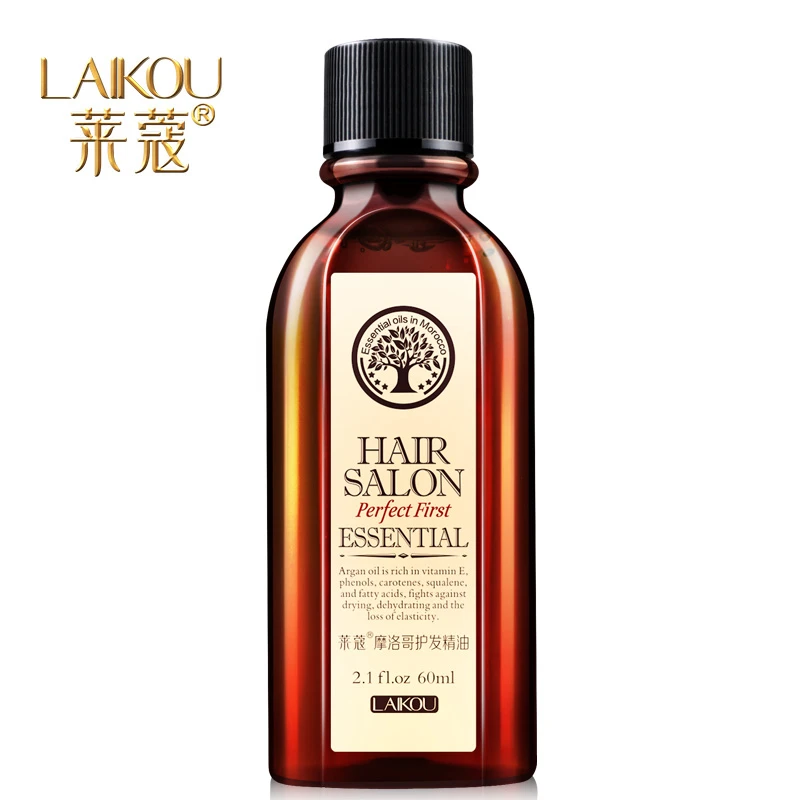 

60ml Morocco Argan Oil Haircare Essential Oil Nourish Scalp Repair Dry Damage Hair Skin Treatment Glycerol Nut Oil Hairdressing