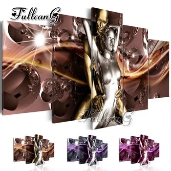 FULLCANG diy 5 pieces diamond painting "abstract art couple" full square/round drill 5d cross stitch embroidery kits gift FC108
FULLCANG diy 5 pieces diamond painting "abstract art couple" full square/round drill 5d cross stitch embroidery kits gift FC108