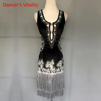 Luxury Kids Latin Dance Dresses Competition Clothing Women Latin Dance Dress For Lady's Girls Stage Performance Clothing
Luxury Kids Latin Dance Dresses Competition Clothing Women Latin Dance Dress For Lady's Girls Stage Performance Clothing