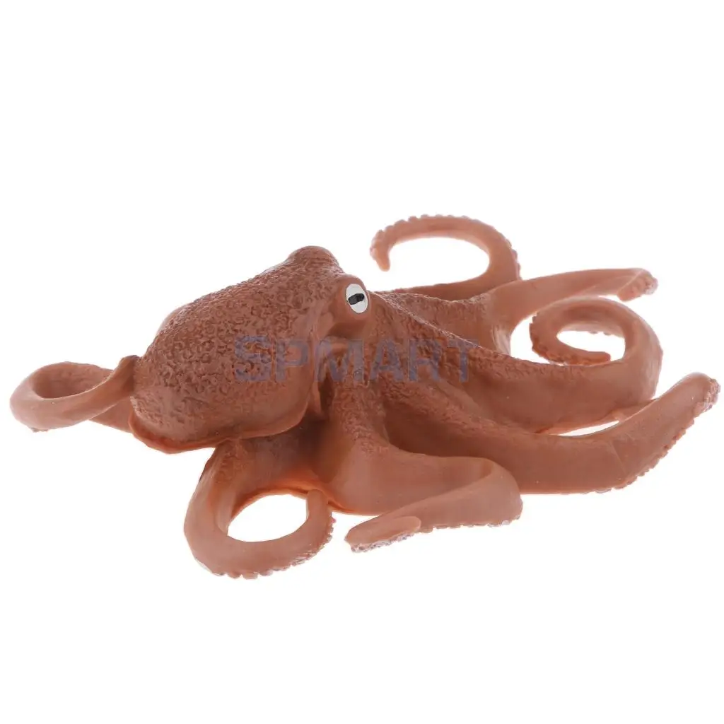 Animals Figure Toys Farm/Jungle/Sea Octopus Animals Model Aquarium Toys Realistic Wild Pastic Figurine Kid Educational Toy