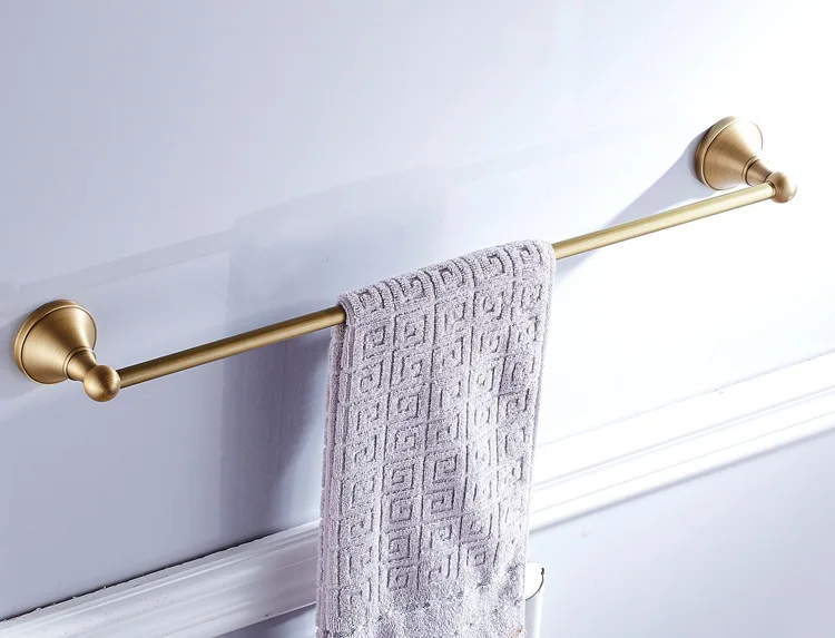 Description Picture 3 of itemSingle rod towel bar bathroom full copper European shower room pendant antique towel rack single pole 9043K