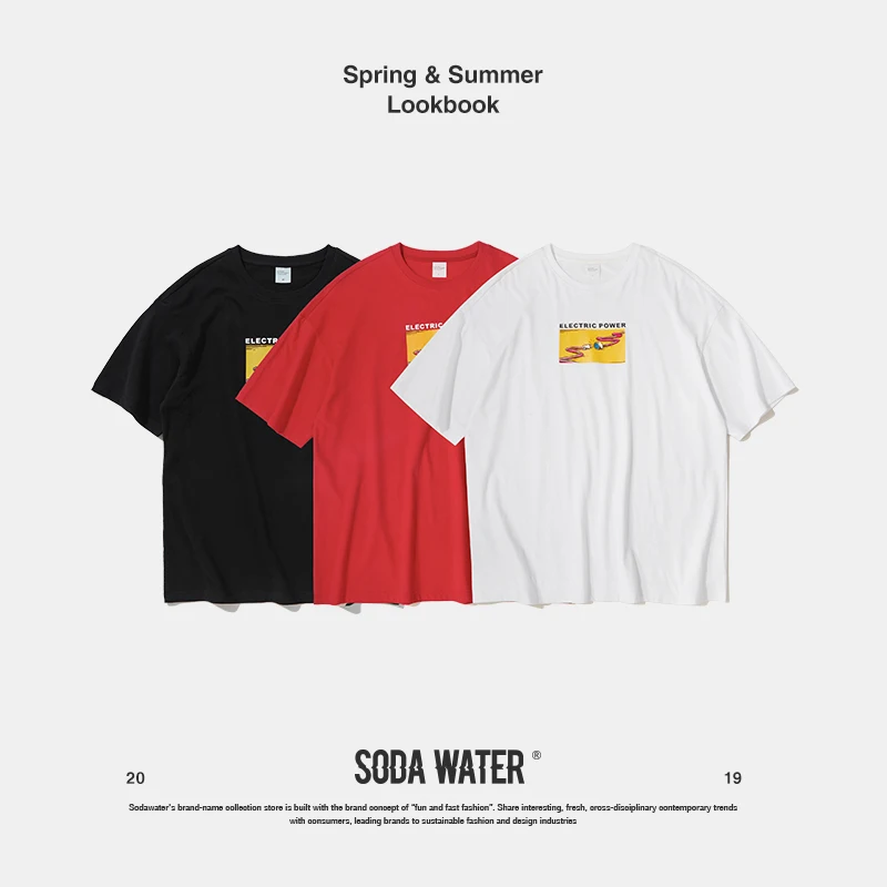 SODA WATER 2019 New Summer Men Printed T-shirt Short Sleeve O-neck Tshirt Men/Women Graphic Print T-Shirt 91174S
SODA WATER 2019 New Summer Men Printed T-shirt Short Sleeve O-neck Tshirt Men/Women Graphic Print T-Shirt 91174S