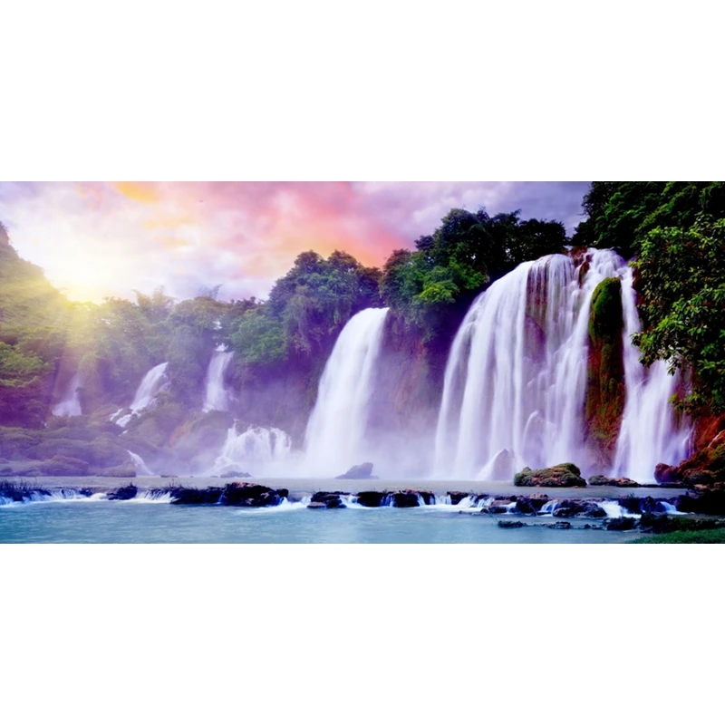 YTG New Cross Stitch Waterfall Landscape 5D DIY Diamond Painting Needlework Embroidery Round Rhinestone Room Decor Crafts Gift
YTG New Cross Stitch Waterfall Landscape 5D DIY Diamond Painting Needlework Embroidery Round Rhinestone Room Decor Crafts Gift