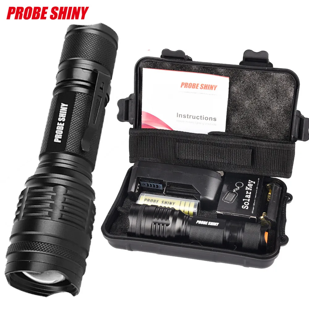 X800 Shadowhawk 6000lm Tactical Flashlight T6 LED Military Torch Gift Kit LED Torch Flashlight Latarka Handheld Linterna Lantern
X800 Shadowhawk 6000lm Tactical Flashlight T6 LED Military Torch Gift Kit LED Torch Flashlight Latarka Handheld Linterna Lantern