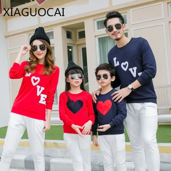 XiaGuoCai Mother And Father Son Daughter Family Matching Outfits Spring and autumn Sweater Long sleeves Cotton fashion l57 35
XiaGuoCai Mother And Father Son Daughter Family Matching Outfits Spring and autumn Sweater Long sleeves Cotton fashion l57 35