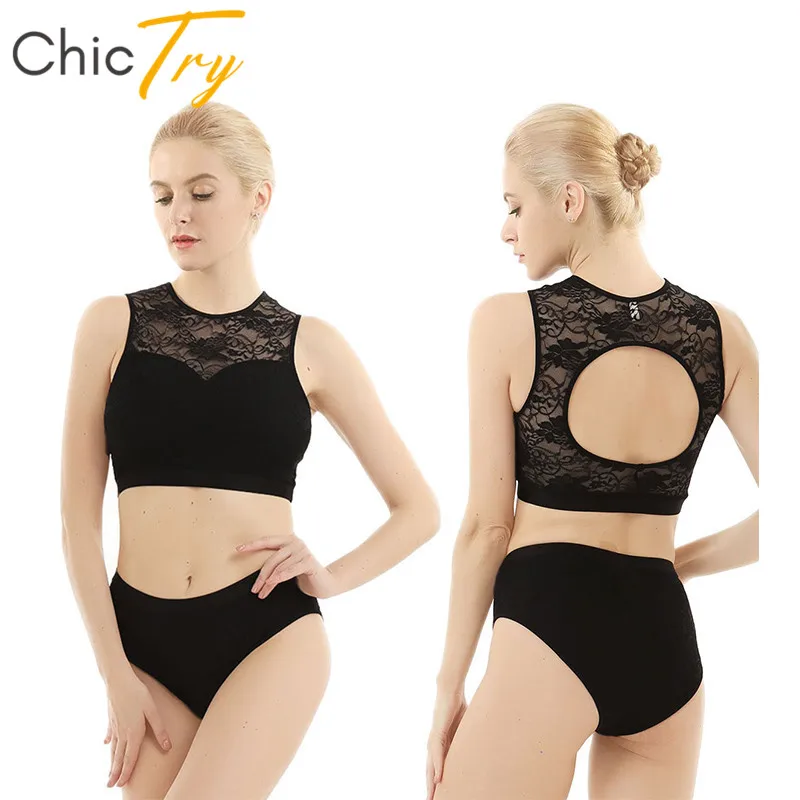 ChicTry Women Sleeveless Back Hollow Activewear Lace Suits Pole Dance Clothing Hot Shorts Crop Tops Set Fitness Dance Costume
ChicTry Women Sleeveless Back Hollow Activewear Lace Suits Pole Dance Clothing Hot Shorts Crop Tops Set Fitness Dance Costume