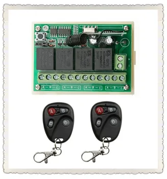 DC12V 4CH 10A Wireless Remote Control Switch System teleswitch 1*Receiver + 2 *Transmitters for Appliances Gate Garage Door
DC12V 4CH 10A Wireless Remote Control Switch System teleswitch 1*Receiver + 2 *Transmitters for Appliances Gate Garage Door
