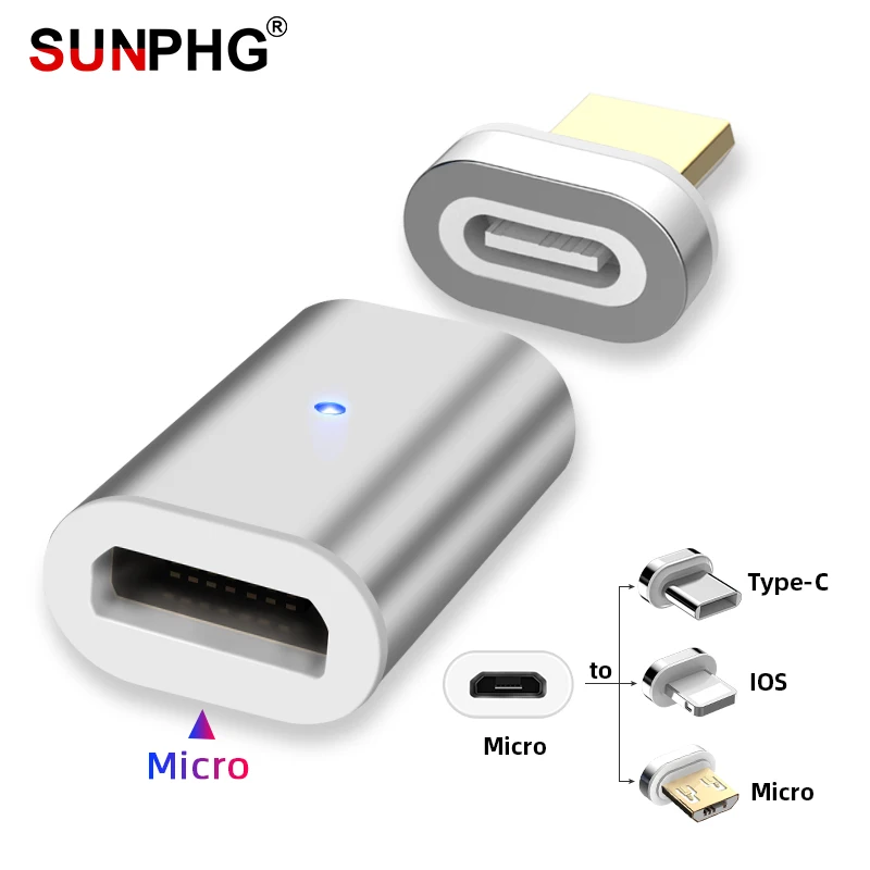 SUNPHG Magnetic Phone Charger Data Adapter Converter For Samsung S7 A7 usb Mini Connector Charging Cable Plug Galaxy A6
SUNPHG Magnetic Phone Charger Data Adapter Converter For Samsung S7 A7 usb Mini Connector Charging Cable Plug Galaxy A6