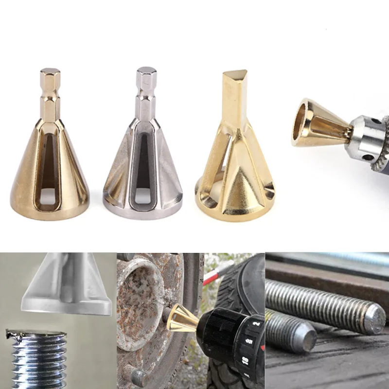 Deburring External Chamfer Tool Stainless Steel Remove Burr for Chuck Drill Bit Multifunction Drill Removing Burrs TooL
Deburring External Chamfer Tool Stainless Steel Remove Burr for Chuck Drill Bit Multifunction Drill Removing Burrs TooL