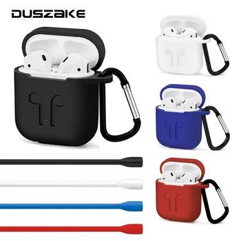 DUSZAKE CA14 Silicone Cover For Apple Airpods Case Soft Protect Cover For Air Pods Case Anti-lost Silicone Skin For Airpods Case
DUSZAKE CA14 Silicone Cover For Apple Airpods Case Soft Protect Cover For Air Pods Case Anti-lost Silicone Skin For Airpods Case