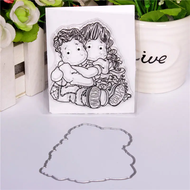Little boy and girl Clear Silicone Stamps Or Cutting Dies for DIY Scrapbooking/Card Making/Kids Fun Decoration Supplies
Little boy and girl Clear Silicone Stamps Or Cutting Dies for DIY Scrapbooking/Card Making/Kids Fun Decoration Supplies