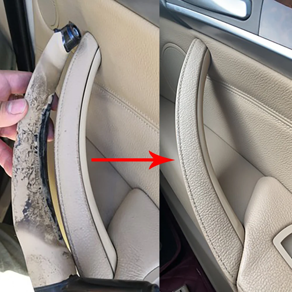 1Pcs High-quality Car Right Inner Door Panel Handle Pull Trim Cover For BMW E70 X5 E71 E72 X6 SAV Accessories | Автомобили и
