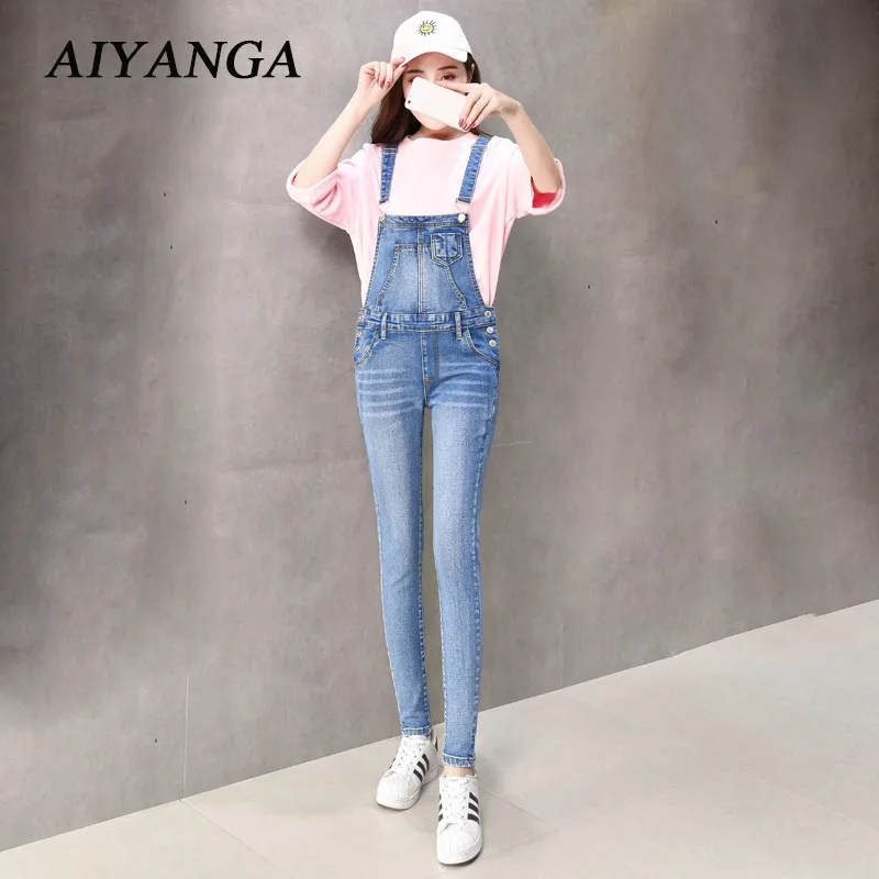 Denim Overalls Women Slim Fit High Waist Jumpsuits 2018 Summer Female Denim Jeans Overalls Blue Stretch Jumpsuit Plus Size
Denim Overalls Women Slim Fit High Waist Jumpsuits 2018 Summer Female Denim Jeans Overalls Blue Stretch Jumpsuit Plus Size