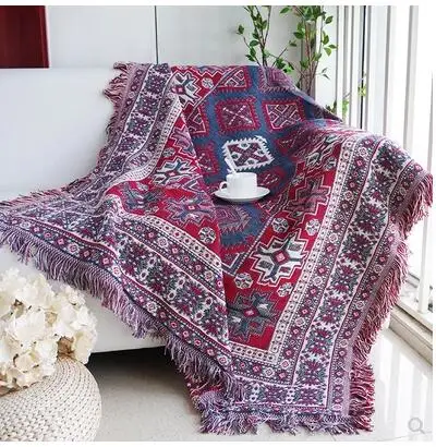 exotic style red geometric pattern cotton thread blanket sofa towel double layer blanket carpet thick non-slip
exotic style red geometric pattern cotton thread blanket sofa towel double layer blanket carpet thick non-slip