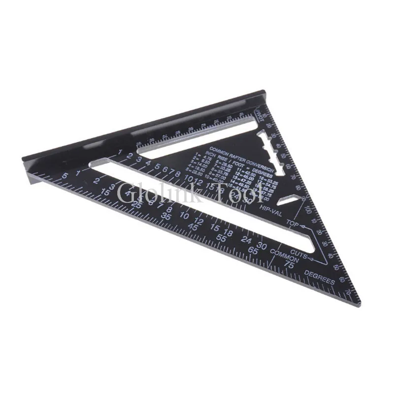 7" Inch Triangle Ruler Measuring Tool Quick Read Square Layout Tool Triangle Angle for Carpenter Ruler For Woodworking
7" Inch Triangle Ruler Measuring Tool Quick Read Square Layout Tool Triangle Angle for Carpenter Ruler For Woodworking