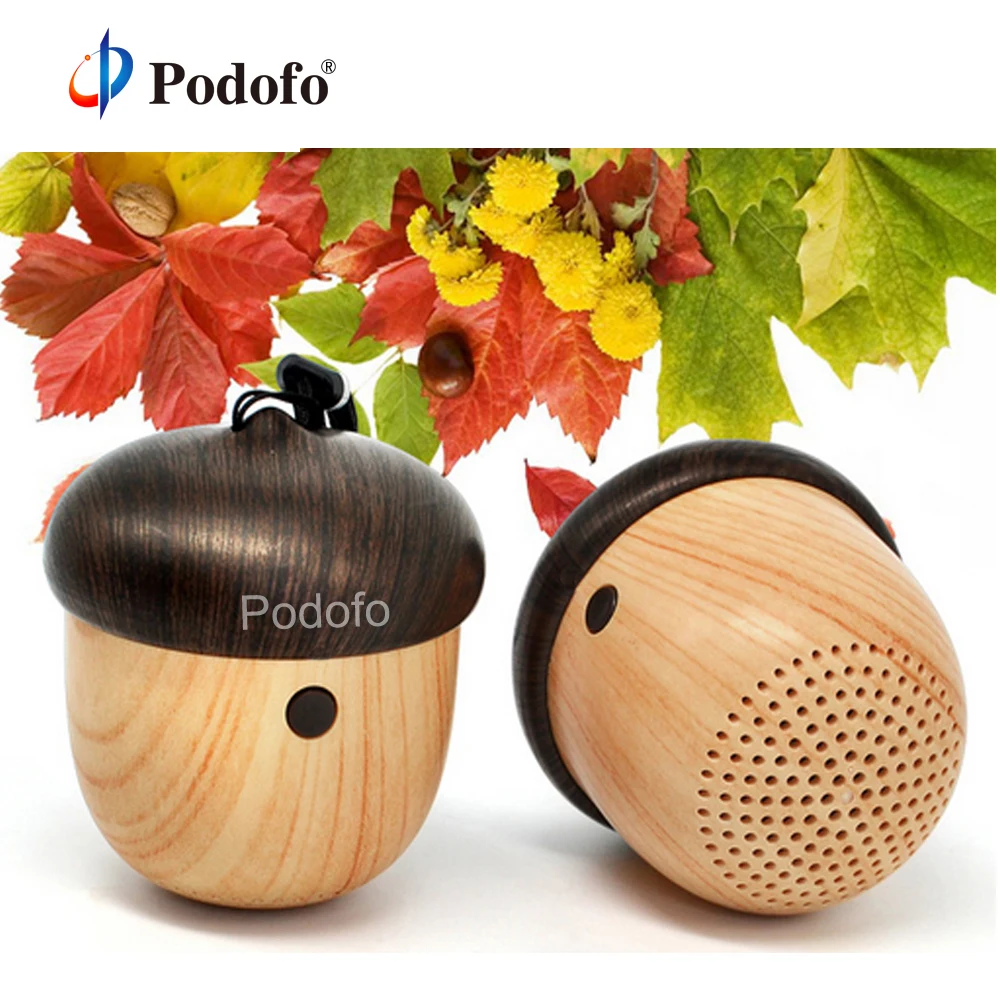 Podofo Mini Bluetooth Speaker Wireless Portable Speakers Cute Nut Unique Design Gift Built-in Mic Handsfree Phone Call
Podofo Mini Bluetooth Speaker Wireless Portable Speakers Cute Nut Unique Design Gift Built-in Mic Handsfree Phone Call