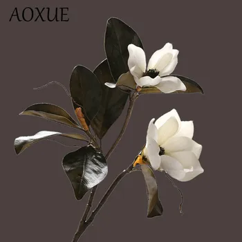High Grade Decorative Artificial Flowers Plant 1 Piece Super Beautiful Fake Magnolia Home/Coffee Shop Decor Display Silk Flowers
High Grade Decorative Artificial Flowers Plant 1 Piece Super Beautiful Fake Magnolia Home/Coffee Shop Decor Display Silk Flowers