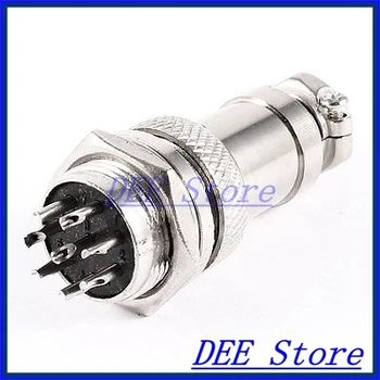 Panel Connector GX16 8P 8-Pin Male Aviation Plug Jack Connector Adapter
Panel Connector GX16 8P 8-Pin Male Aviation Plug Jack Connector Adapter