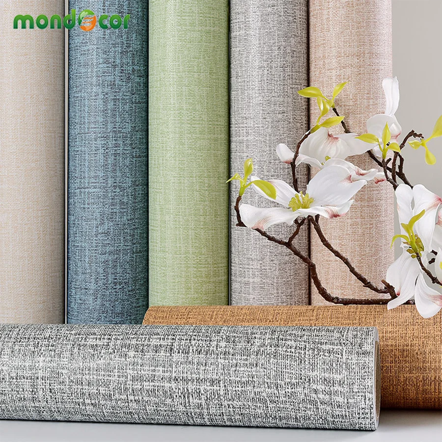 Modern Removable PVC Waterproof Home Decor Wall Sticker Solid Color Linen Wall Decal for Room Background Self Adhesive Wallpaper
Modern Removable PVC Waterproof Home Decor Wall Sticker Solid Color Linen Wall Decal for Room Background Self Adhesive Wallpaper