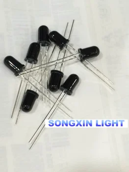 100pcs LED 5mm 940nm IR Infrared Receiving Diode Round Tube Black Light Lamp Receiver 5MM led IR/PT/PD diodes
100pcs LED 5mm 940nm IR Infrared Receiving Diode Round Tube Black Light Lamp Receiver 5MM led IR/PT/PD diodes