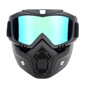 Motorcycle Helmet Riding Goggles Glasses Motocross Anti-Slip Moto Detachable Mask Goggle UV Protection Ski Bike Adjustable #Y1
Motorcycle Helmet Riding Goggles Glasses Motocross Anti-Slip Moto Detachable Mask Goggle UV Protection Ski Bike Adjustable #Y1