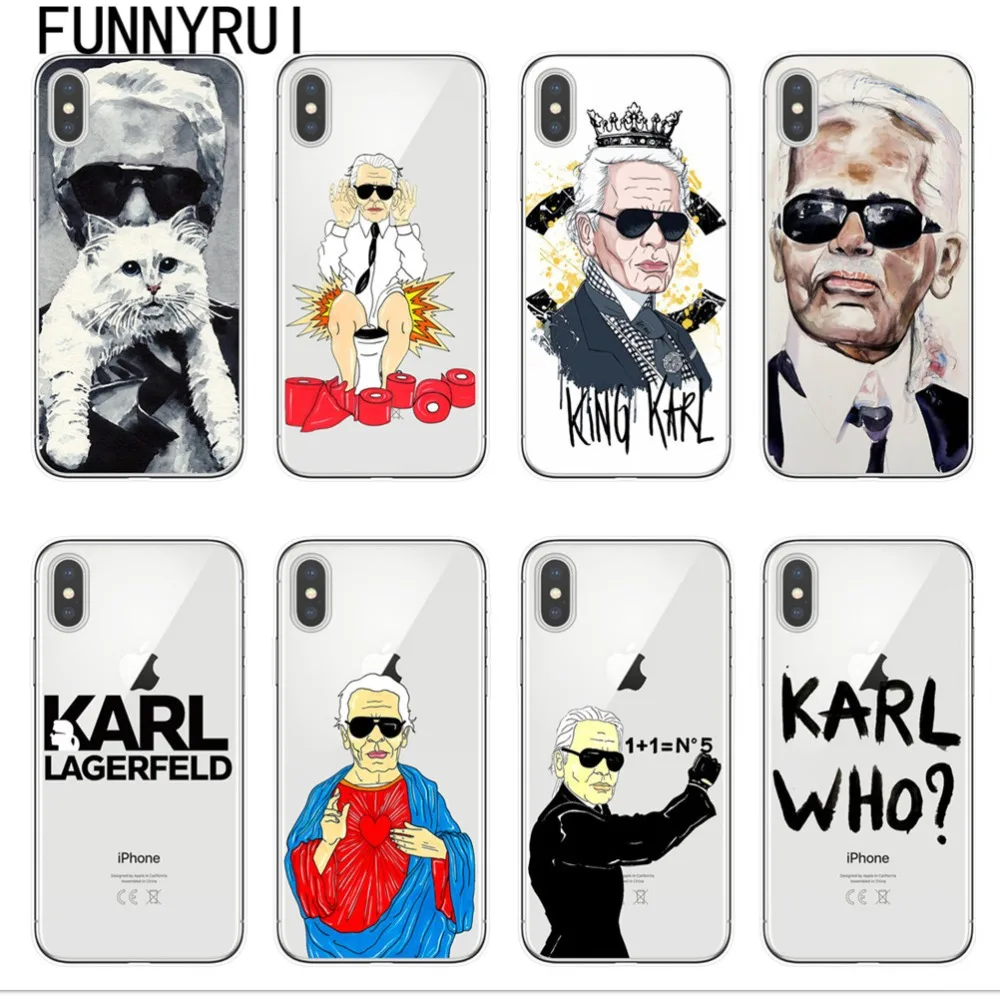 For iphone 7 Karl Lagerfeld Soft Coque Phone Case for iPhone 8 7 6 6S Plus X XR XS Max 5S SE Cover Clear silicone Phone Shell
For iphone 7 Karl Lagerfeld Soft Coque Phone Case for iPhone 8 7 6 6S Plus X XR XS Max 5S SE Cover Clear silicone Phone Shell