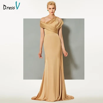 Dressv apricot yellow long evening dress one shoulder watteau train mermaid wedding party formal dress trumpet evening dresses
Dressv apricot yellow long evening dress one shoulder watteau train mermaid wedding party formal dress trumpet evening dresses