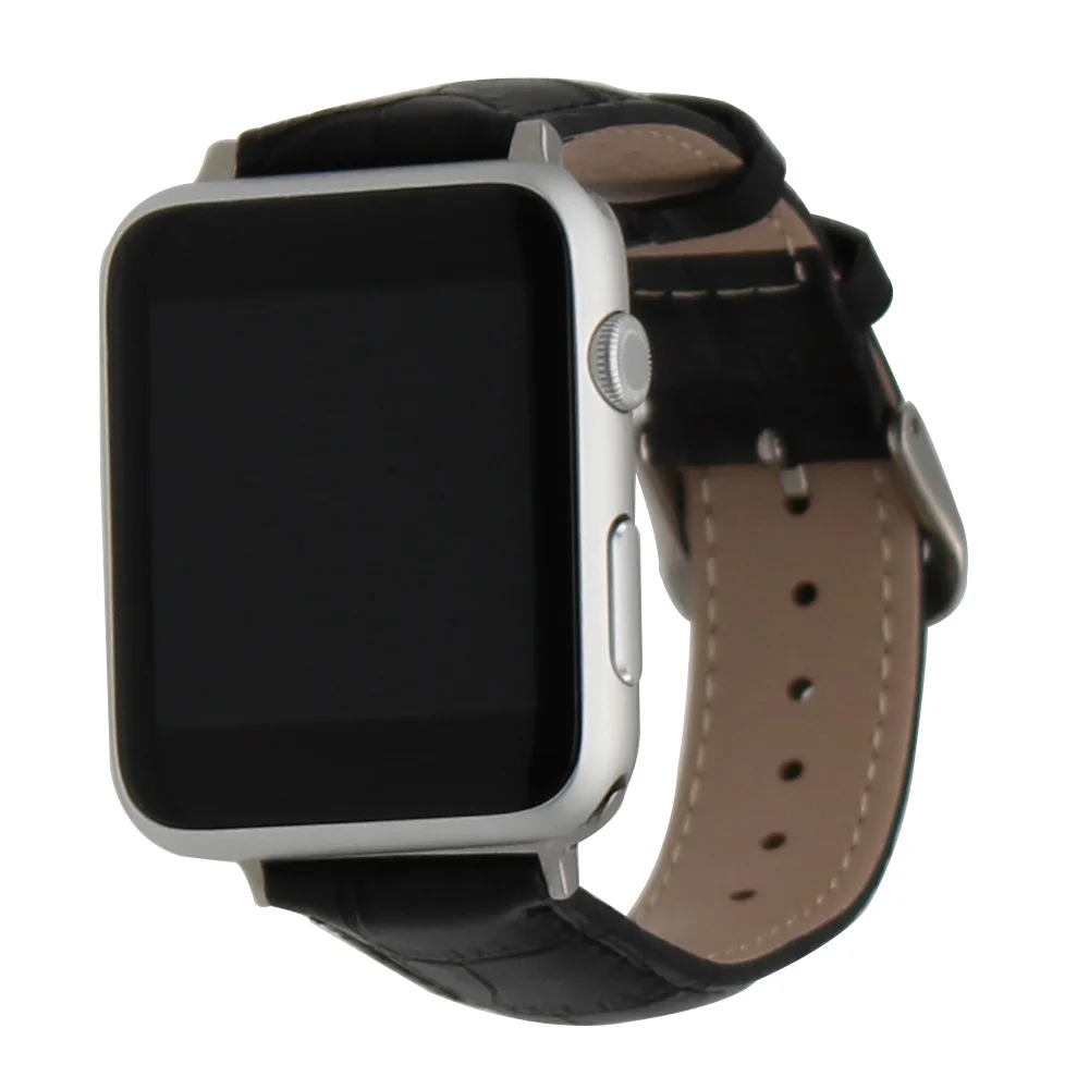 Ремешок для наручных часов из натуральной кожи с адаптерами iWatch Apple Watch 38 мм 42