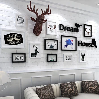 Nordic Simple Collage Photo Frames Wall Hanging Living Room Photo Picture Holder Wooden Picture Frame Set Cadre Photo Murale
Nordic Simple Collage Photo Frames Wall Hanging Living Room Photo Picture Holder Wooden Picture Frame Set Cadre Photo Murale