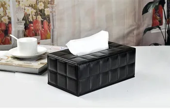 High-grade pu leather tissue box Napkin paper carton box order Hotel smoke box Free shipping
High-grade pu leather tissue box Napkin paper carton box order Hotel smoke box Free shipping