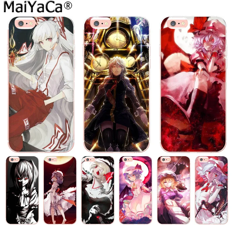 MaiYaCa anime touhou scarlet eyes New Arrival Fashion phone case cover for iPhone 8 7 6 6S Plus X 10 5 5S SE XR XS XS MAX cover
MaiYaCa anime touhou scarlet eyes New Arrival Fashion phone case cover for iPhone 8 7 6 6S Plus X 10 5 5S SE XR XS XS MAX cover