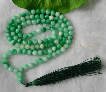 Hot selling>@@ Hot sale S>>8mm Green Natural stone Tibet Buddhist 108 Prayer Beads Mala Necklace -Bride jewelry free shipping
Hot selling>@@ Hot sale S>>8mm Green Natural stone Tibet Buddhist 108 Prayer Beads Mala Necklace -Bride jewelry free shipping