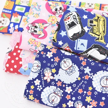150*100cm Cartoon Doraemon car Melody Cotton Fabric Baby Clothes/Diy Handmade Craft Bedding Home Cloth Purse Quilt
150*100cm Cartoon Doraemon car Melody Cotton Fabric Baby Clothes/Diy Handmade Craft Bedding Home Cloth Purse Quilt