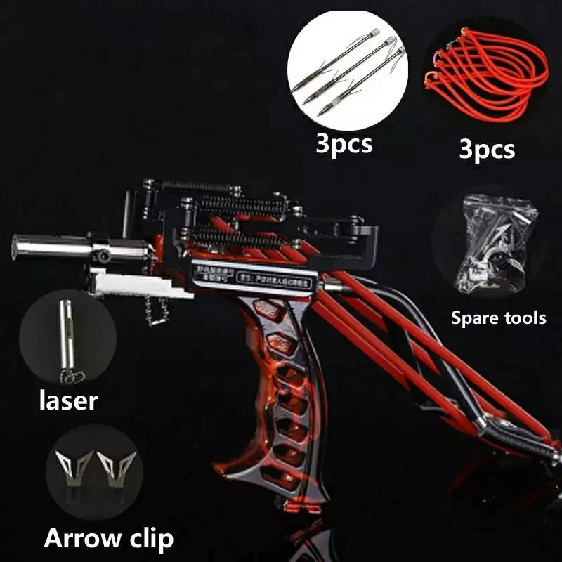 2018 New Laser Slingshot Hunting slingshot Fishing Catapult Fishing Bow Outdoor Powerful Slingshot Catapult for Shooting
2018 New Laser Slingshot Hunting slingshot Fishing Catapult Fishing Bow Outdoor Powerful Slingshot Catapult for Shooting