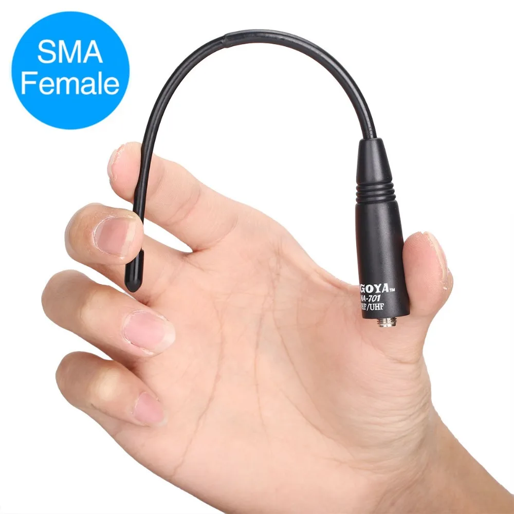 Nagoya NA-701 SMA-Female Dual Band NA701 Handheld Antenna for BaoFeng UV-5R BF-888S UV-82 UV-9R Plus Wouxun TYT Walkie Talkie
Nagoya NA-701 SMA-Female Dual Band NA701 Handheld Antenna for BaoFeng UV-5R BF-888S UV-82 UV-9R Plus Wouxun TYT Walkie Talkie