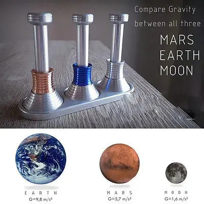 2017 New MOONDROP Fidget Desk Toy Displaying Gravity On Moon Earth Mars Hand Spinner IT