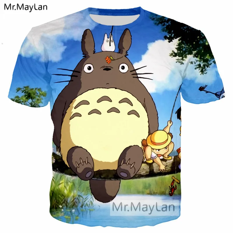 2018 New Design Anime Cute Totoro 3D Print Tshirt Men/women Casual Streetwear T shirt Man Kawaii Tee T-shirt Boys Modis Clothes
2018 New Design Anime Cute Totoro 3D Print Tshirt Men/women Casual Streetwear T shirt Man Kawaii Tee T-shirt Boys Modis Clothes