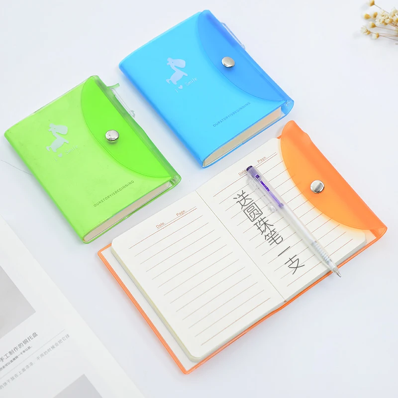 South Korea creative multifunction notepad brief students candy color notebook diary book with ballpoint pen
South Korea creative multifunction notepad brief students candy color notebook diary book with ballpoint pen