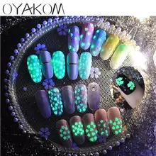 OYAKOM Fluorescent Luminous Nail Art Sequins Water Transfer Sticker Decal Decoration Nail Glitter Flakes Powder Glow in the Dark
OYAKOM Fluorescent Luminous Nail Art Sequins Water Transfer Sticker Decal Decoration Nail Glitter Flakes Powder Glow in the Dark