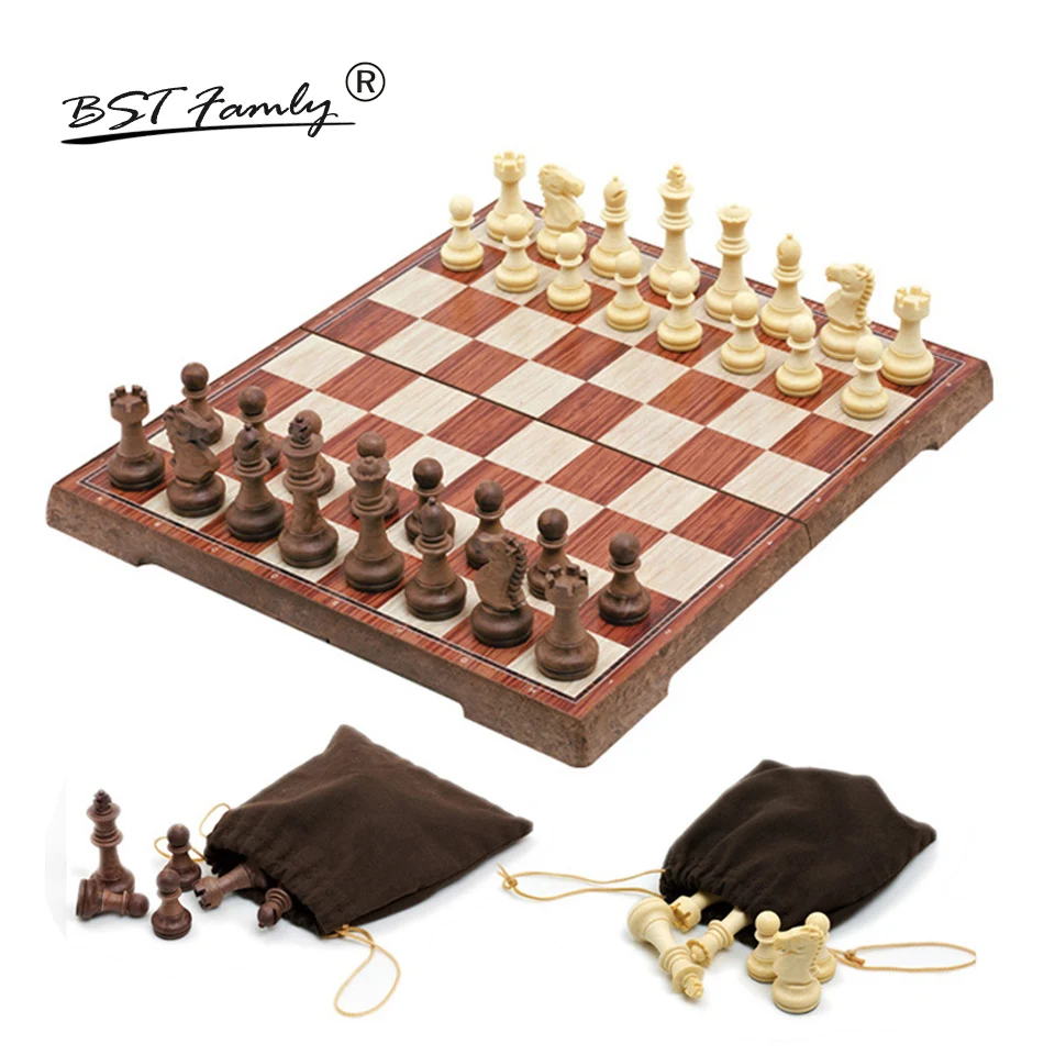 BSTFAMLY Plastic Chess Set Game, Game of International Chess Magnetic Folding Chessboard Plastic Chess Pieces Chessman I16
BSTFAMLY Plastic Chess Set Game, Game of International Chess Magnetic Folding Chessboard Plastic Chess Pieces Chessman I16