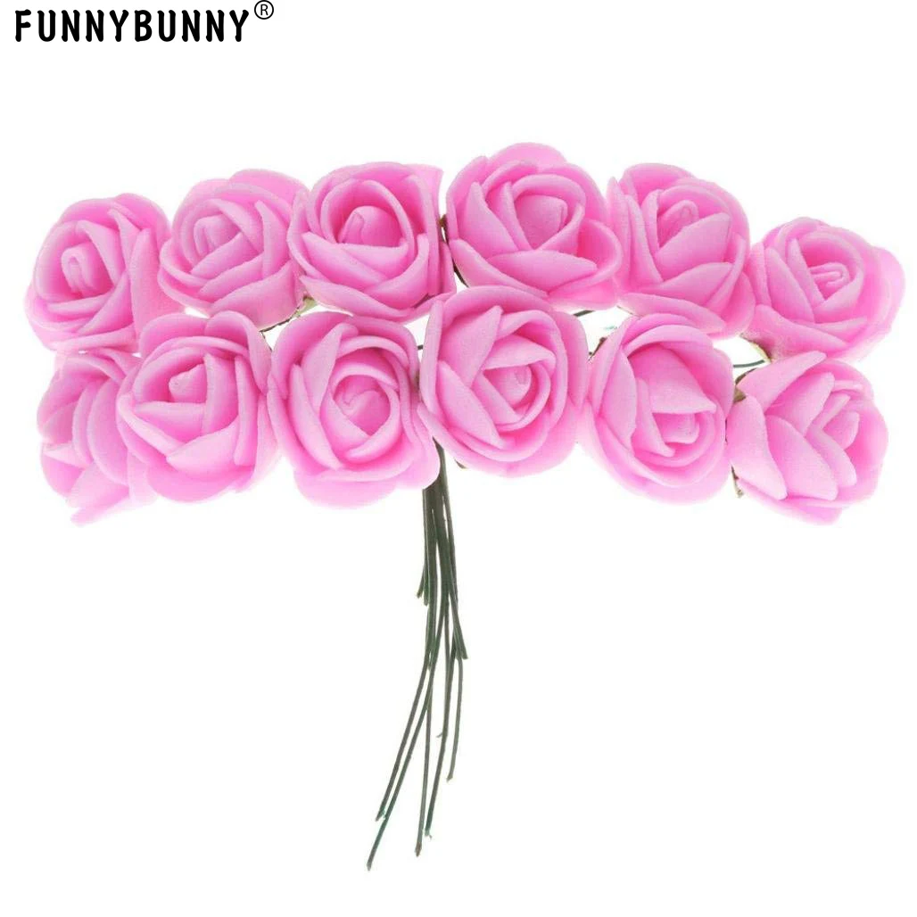 FUNNYBUNNY 12Pcs/Lot Mini Rose Artificial Flower Foam Flower DIY Flower Ball Garland Headdress Wedding Decoration Bridal Flowers
FUNNYBUNNY 12Pcs/Lot Mini Rose Artificial Flower Foam Flower DIY Flower Ball Garland Headdress Wedding Decoration Bridal Flowers