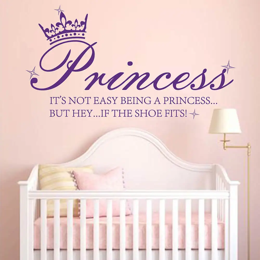 Princess Crown Shoe Quote Wall Sticker Princess Crown Shoe Quote Nursery Removable Wall Decal Princess Crown Quote Decor 830Q
Princess Crown Shoe Quote Wall Sticker Princess Crown Shoe Quote Nursery Removable Wall Decal Princess Crown Quote Decor 830Q